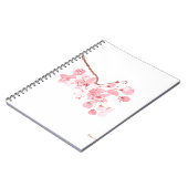 Kirschblüte Notizblock (Linke Seite)