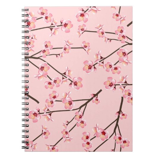 Kirschblüte Notizblock (Vorderseite)