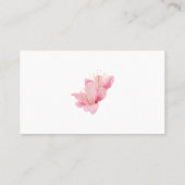 Kirschblüte Platzkarte (Rückseite)