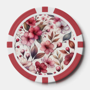 Kirschblüte Pokerchips