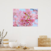 Kirschblüte Poster (Küche)