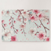 Kirschblüte Puzzle (Horizontal)