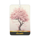 Kirschblüte rosa Auto Autolufterfrischer (Vorderseite)