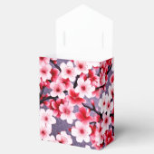Kirschblüte Rosa Blumengartenmuster Geschenkschachtel (Geöffnet)