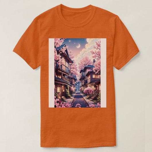 Kirschblüte sakura ästhetisch T-Shirt (Design vorne)
