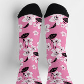 KIRSCHBLÜTE - SAKURA (HELLROSA) SOCKEN (Oben)