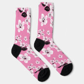 KIRSCHBLÜTE - SAKURA (HELLROSA) SOCKEN (Rechts)