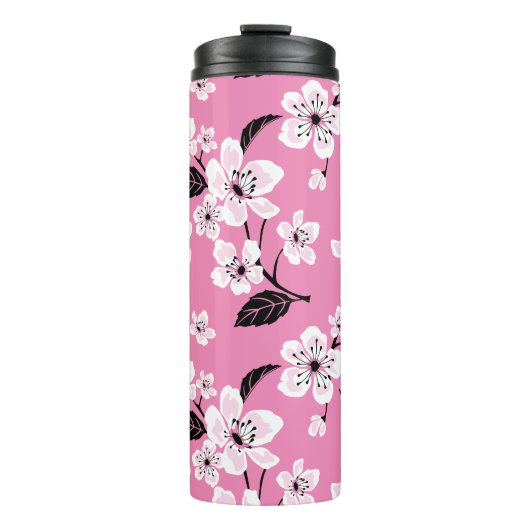 KIRSCHBLÜTE - SAKURA (HELLROSA) THERMOSBECHER (Vorderseite)
