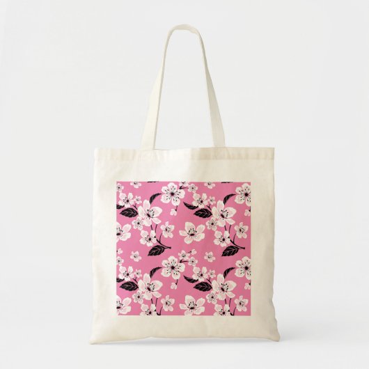 KIRSCHBLÜTE - SAKURA (HELLROSA) TRAGETASCHE (Vorne)
