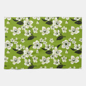 KIRSCHBLÜTE - SAKURA (MATCHA-GRÜN) GESCHIRRTUCH (Horizontal)