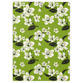 KIRSCHBLÜTE - SAKURA (MATCHA-GRÜN) KLEMMBRETT (Rückseite)