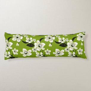 KIRSCHBLÜTE - SAKURA (MATCHA-GRÜN) SEITENSCHLÄFERKISSEN