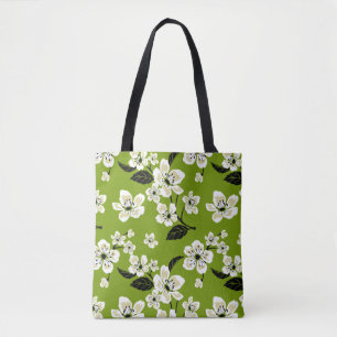 KIRSCHBLÜTE - SAKURA (MATCHA-GRÜN) TASCHE