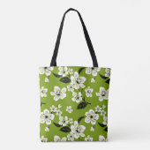 KIRSCHBLÜTE - SAKURA (MATCHA-GRÜN) TASCHE (Rückseite)