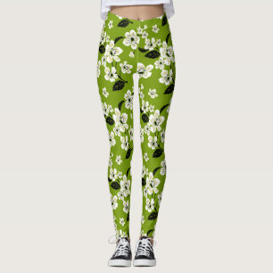 KIRSCHBLÜTE - SAKURA (MATCHA) LEGGINGS