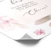 Kirschblüte Sakura Mimosa Bar Poster (Ecke)