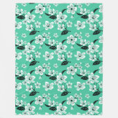 KIRSCHBLÜTE - SAKURA (MINZE) FLEECEDECKE (Vorderseite)