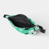 KIRSCHBLÜTE - SAKURA-MUSTER IN MINT BAUCHTASCHE (Offen)