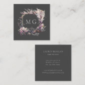 Kirschblüte Sakura Quadratische Visitenkarte (Vorne/Hinten)