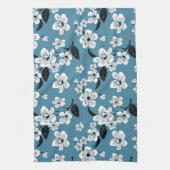KIRSCHBLÜTE - SAKURA (RAUCHBLAU) GESCHIRRTUCH (Vertikal)