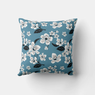 KIRSCHBLÜTE - SAKURA (RAUCHBLAU) KISSEN