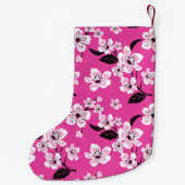 KIRSCHBLÜTE - SAKURA (ROSA) KLEINER WEIHNACHTSSTRUMPF (Rückseite)