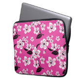 KIRSCHBLÜTE - SAKURA (ROSA) LAPTOPSCHUTZHÜLLE (Vorderseite Links)