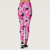 KIRSCHBLÜTE - SAKURA (ROSA) LEGGINGS (Rückseite)