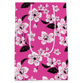 KIRSCHBLÜTE - SAKURA (ROSA) MITTLERE GESCHENKTÜTE (Rückseite)