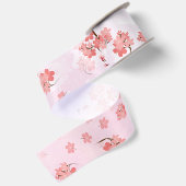 Kirschblüte Satinband (Rückseite)