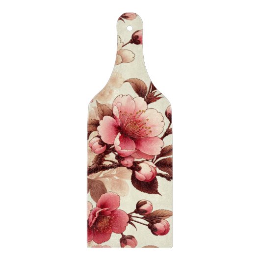 Kirschblüte Schneidebrett (Vorderseite)