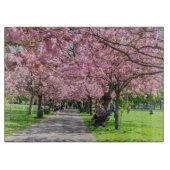 Kirschblüte Schneidebrett (Vorderseite)