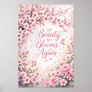 Kirschblüte: Schönheit blüht erneut Poster