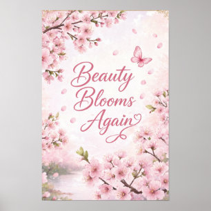Kirschblüte: Schönheit blüht erneut Poster