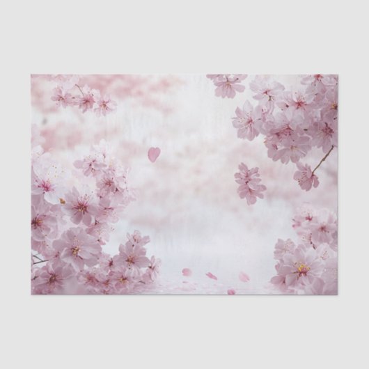 Kirschblüte Seidenpapier (Vorderseite)