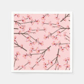 Kirschblüte Serviette (Vorderseite)