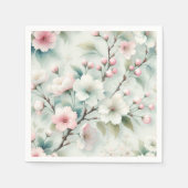 Kirschblüte Serviette (Vorderseite)