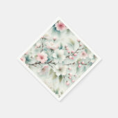 Kirschblüte Serviette (Ecke)