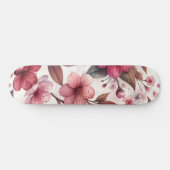 Kirschblüte Skateboard (Horizontal)