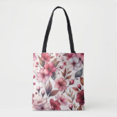 Kirschblüte Tasche (Vorderseite)