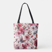 Kirschblüte Tasche (Rückseite)
