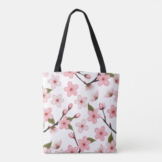 Kirschblüte Tasche (Rückseite)