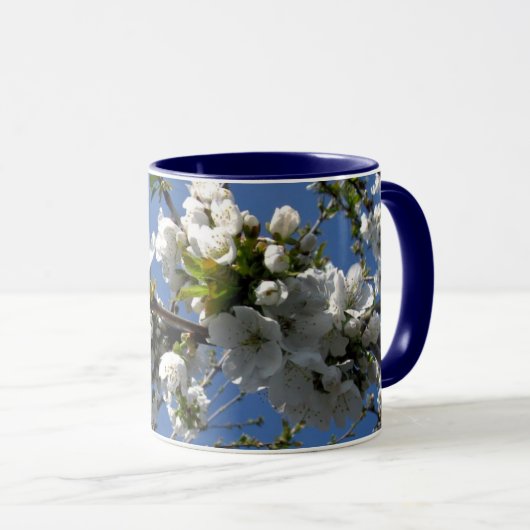 Kirschblüte Tasse (VorderseiteRechts)