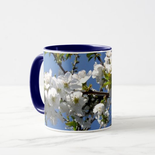 Kirschblüte Tasse (Vorderseite Links)