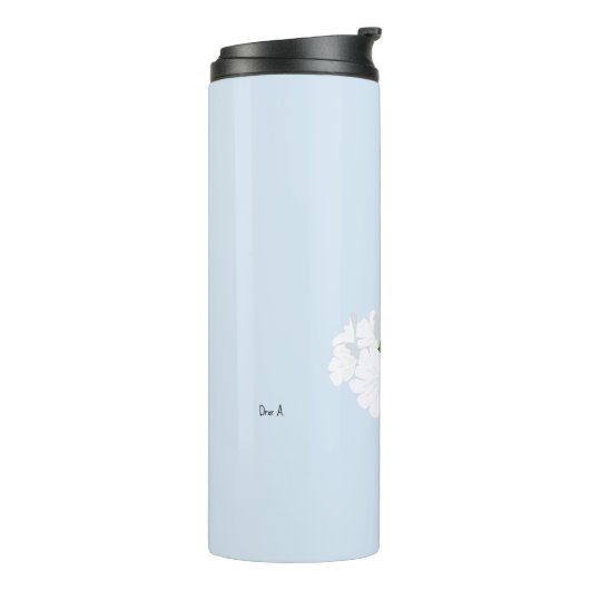 Kirschblüte Thermosbecher (Nach links gedreht)