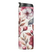 Kirschblüte Thermosbecher (Nach rechts gedreht)
