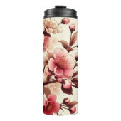 Kirschblüte Thermosbecher (Vorderseite)