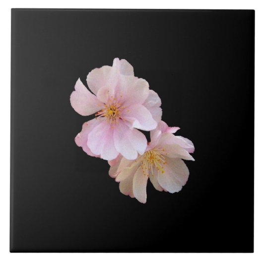 Kirschblüte Trivet Fliese (Vorderseite)