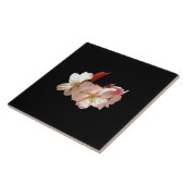 Kirschblüte Trivet Fliese (Seite)