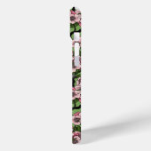 Kirschblüte und Kichererbsen auf Grün Case-Mate iPhone Hülle (Rückseite / Links)